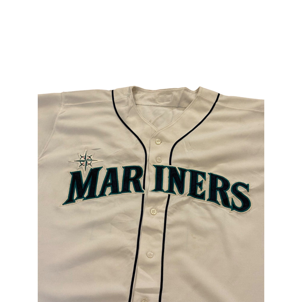 Game Worn Russell Athletic 2000 Seattle Mariners Mike Cameron #44 Signed Jersey