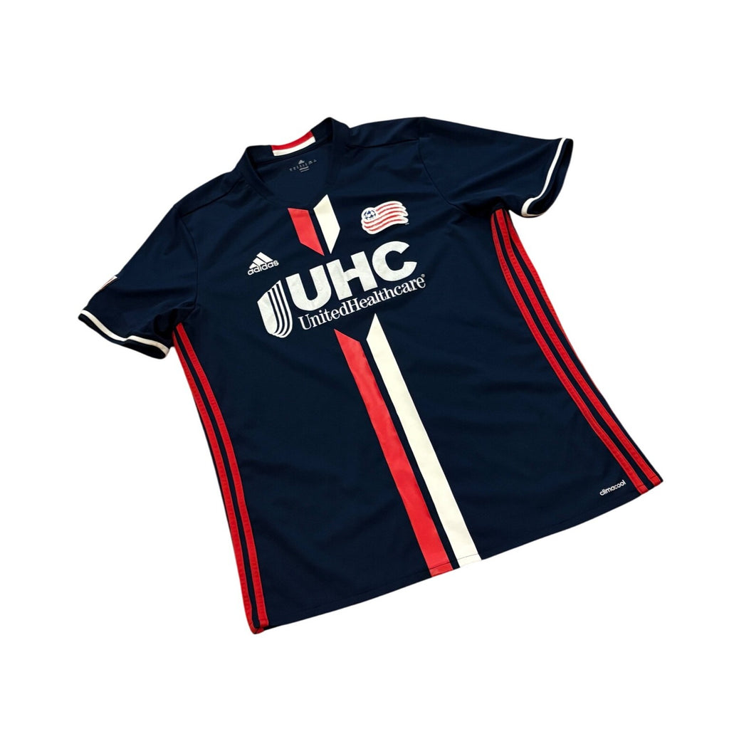 Adidas 2016 New England Revolution Home Kit MLS Soccer Jersey Blue Men's XL