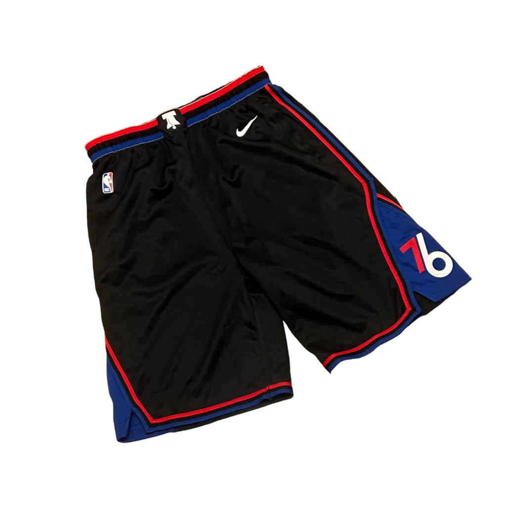 Nike Dri-Fit Philadelphia 76ers NBA Authentics Youth Basketball Shorts Size XL