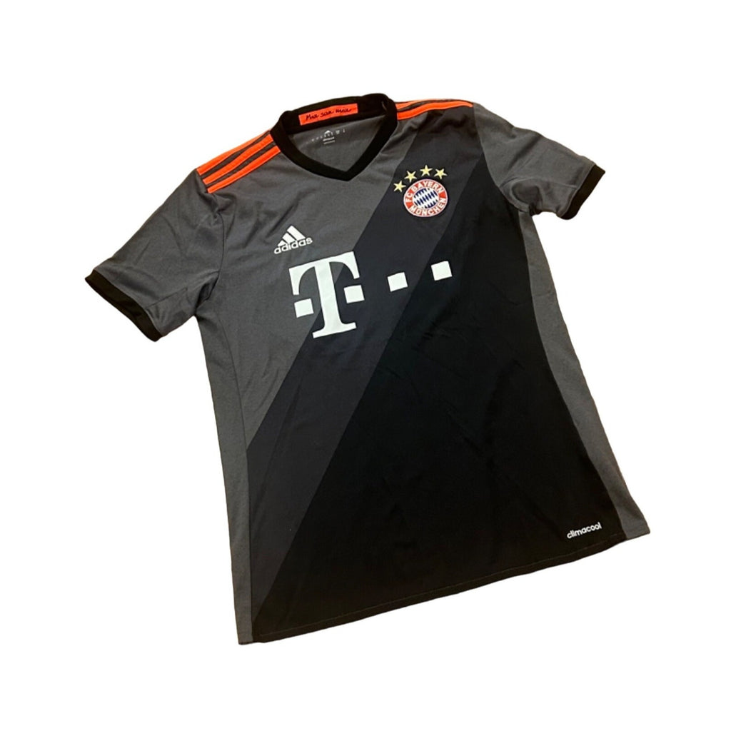 Adidas 2016-2017 FC Bayern Munich Away Kit Soccer Jersey Men's Small