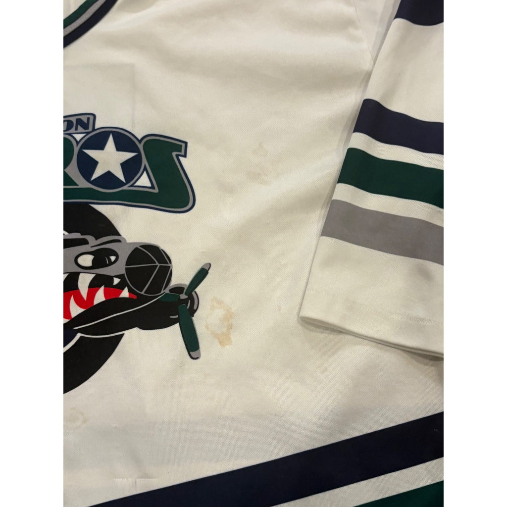 Vintage CCM Houston Aeros AHL IHL Hockey Jersey White Men's Size XL