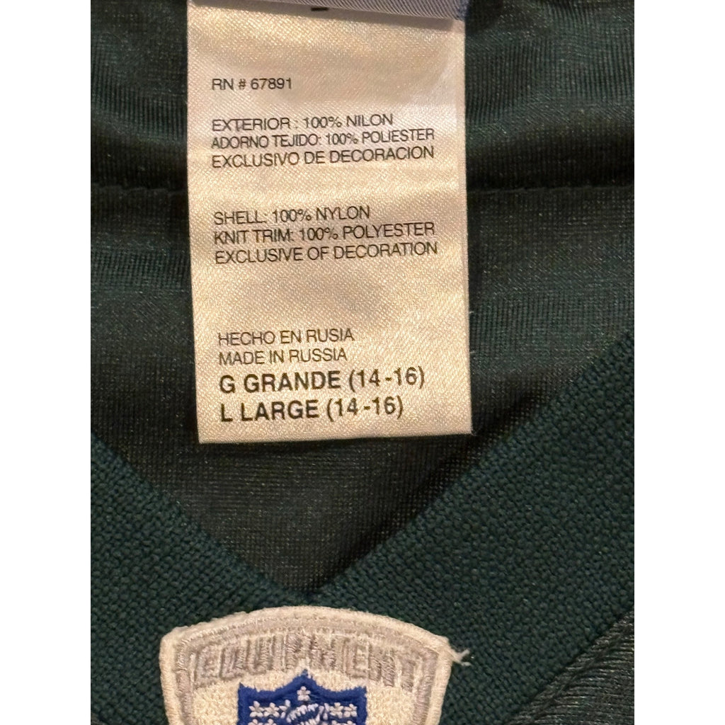 Reebok New York Jets Chad Pennington #10 NFL Football Jersey Youth Large