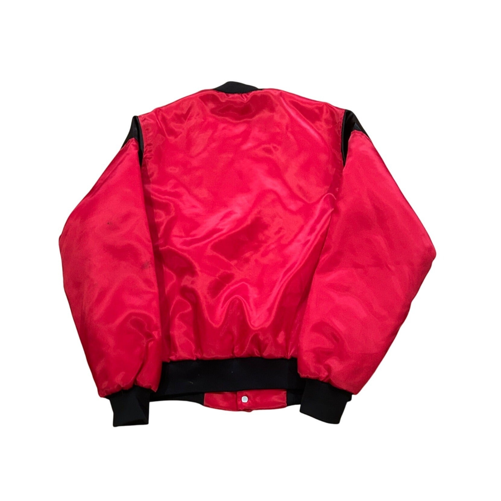 Vintage 1990's Chicago Bulls NBA Chalkline Satin Jacket Men's Small