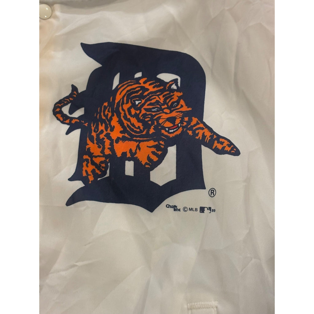 Vintage 1989 Rare Chalk Line Detroit Tigers MLB Fanimation Jacket Men's Size XL