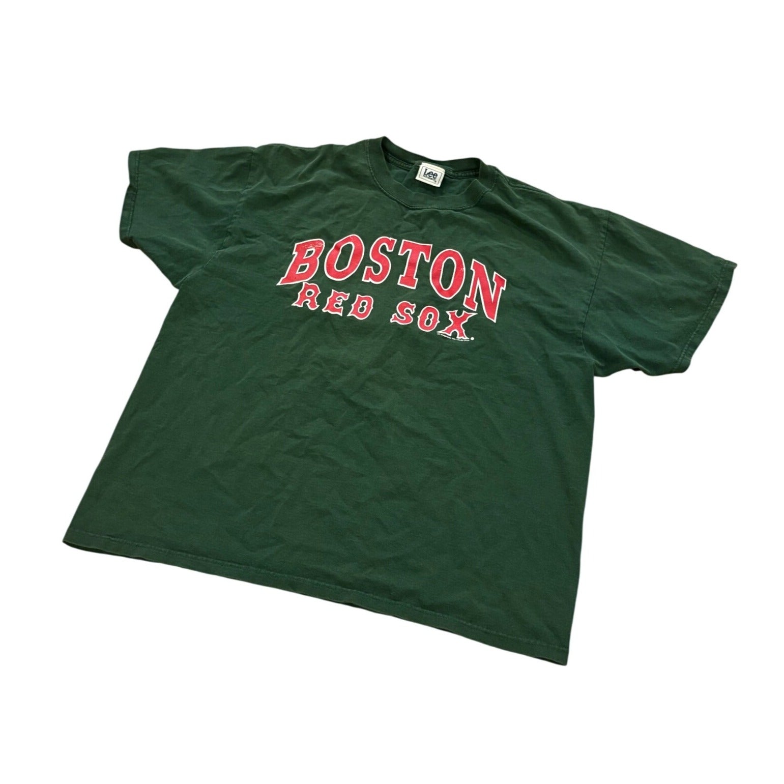 Vintage Lee 2004 Boston Red Sox MLB St. Patrick's Day Green T-Shirt Men's XL