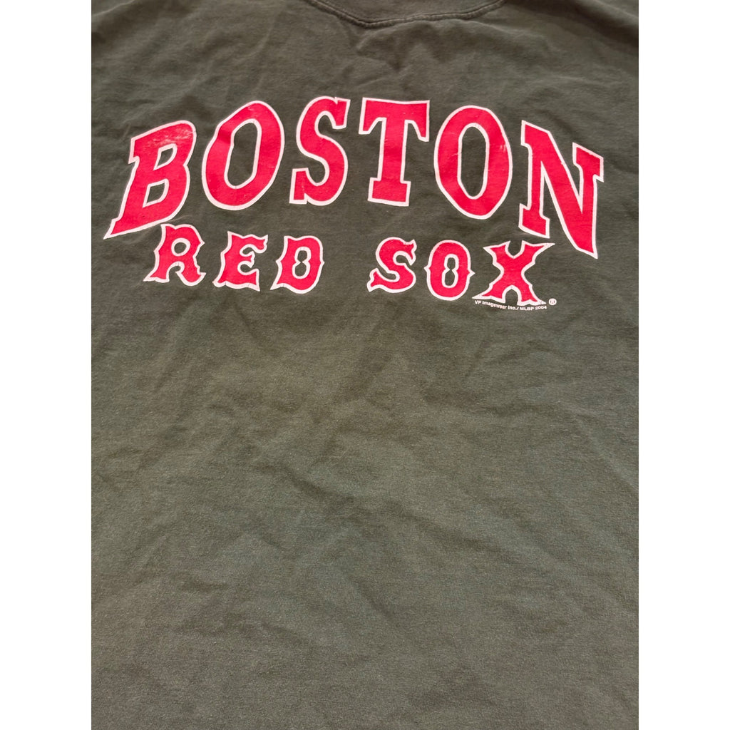 Vintage Lee 2004 Boston Red Sox MLB St. Patrick's Day Green T-Shirt Men's XL