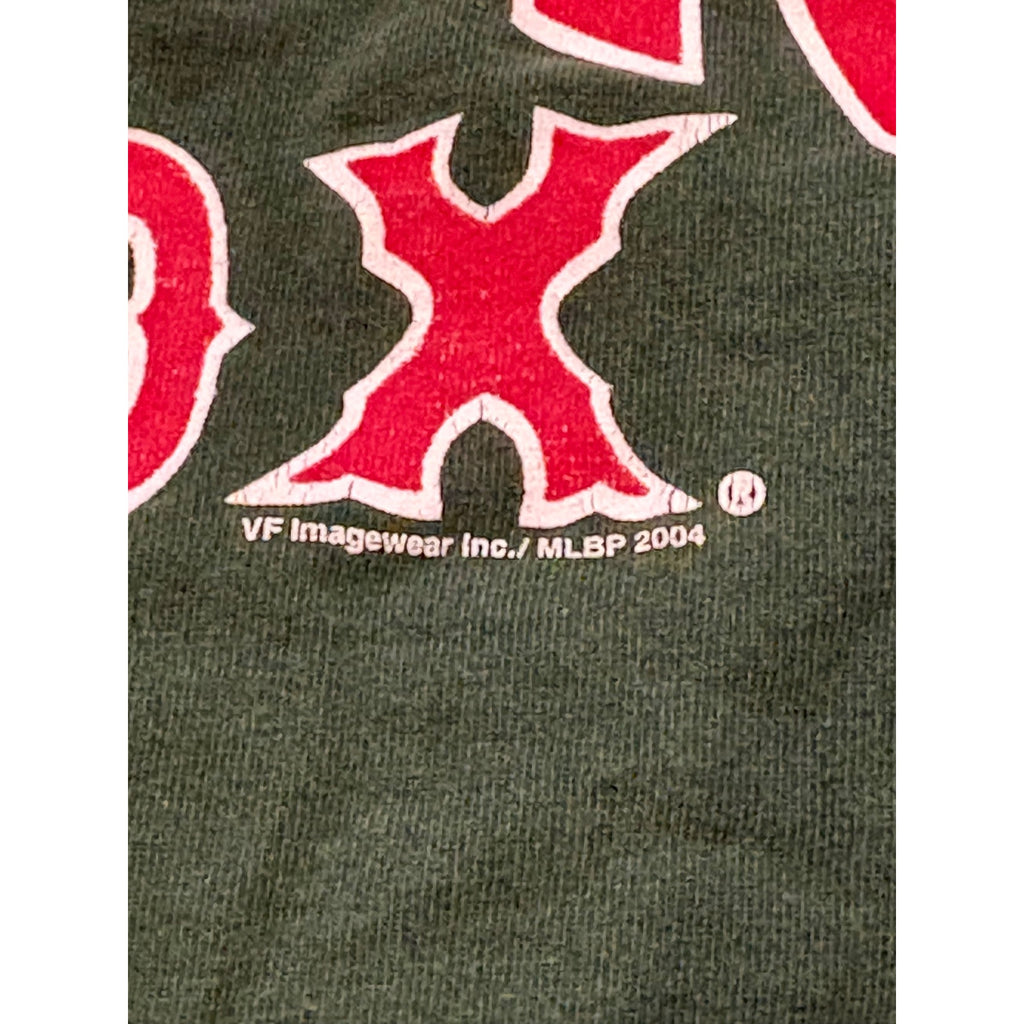 Vintage Lee 2004 Boston Red Sox MLB St. Patrick's Day Green T-Shirt Men's XL