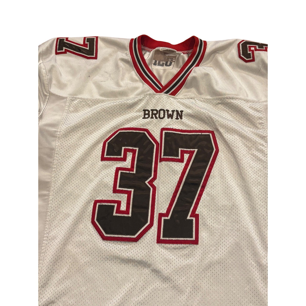 Vintage Riddell Brown University Bears #37 Game Worn Football Jersey
