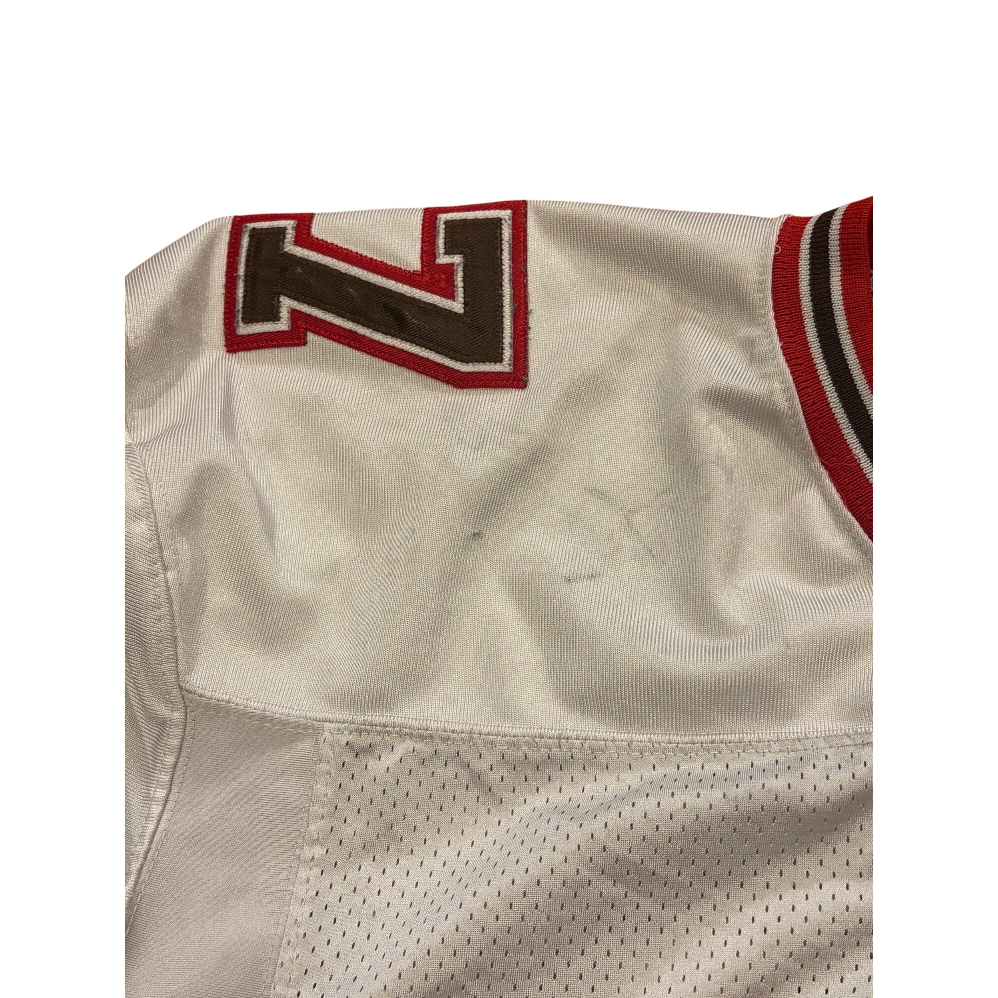 Vintage Riddell Brown University Bears #37 Game Worn Football Jersey