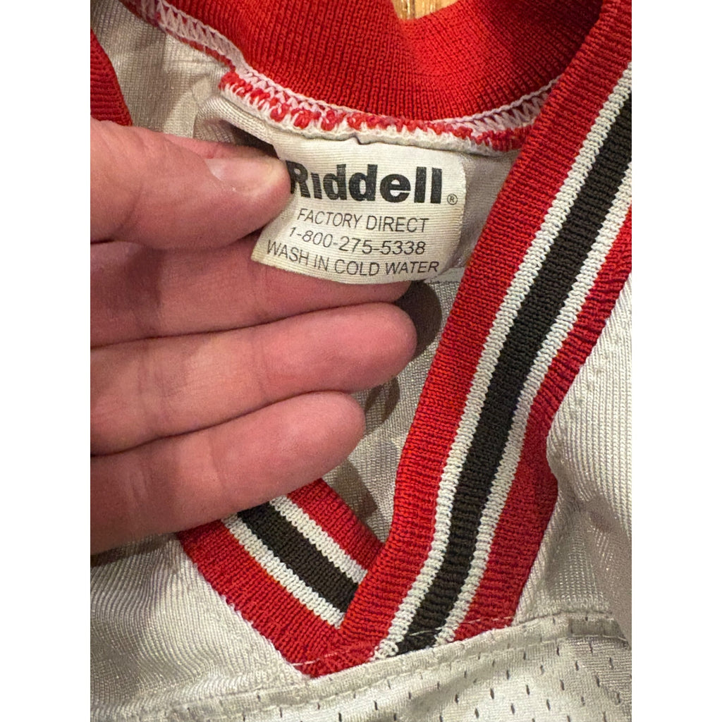 Vintage Riddell Brown University Bears #37 Game Worn Football Jersey