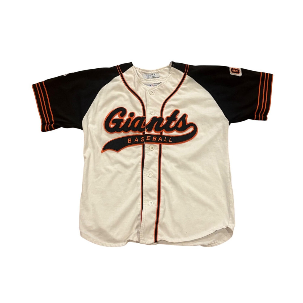 Vintage 90s Starter San Francisco Giants Tail Sweep Baseball Jersey Youth Medium