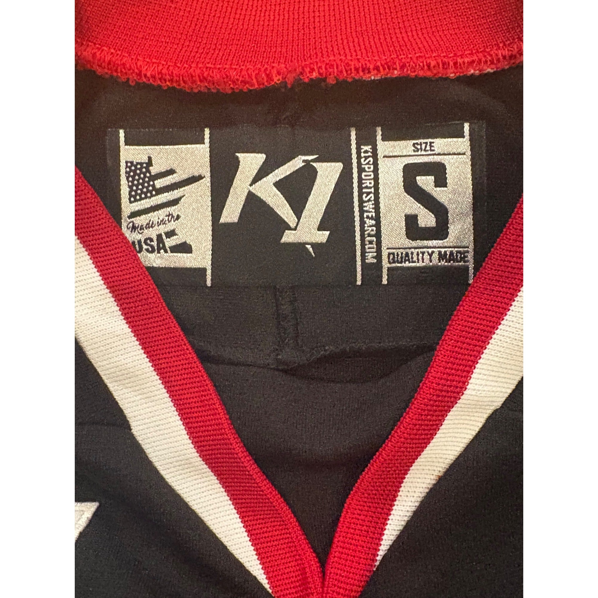 Northeastern Huskies NCAA Hockey Jersey K1 Hockey East Black Men's Small