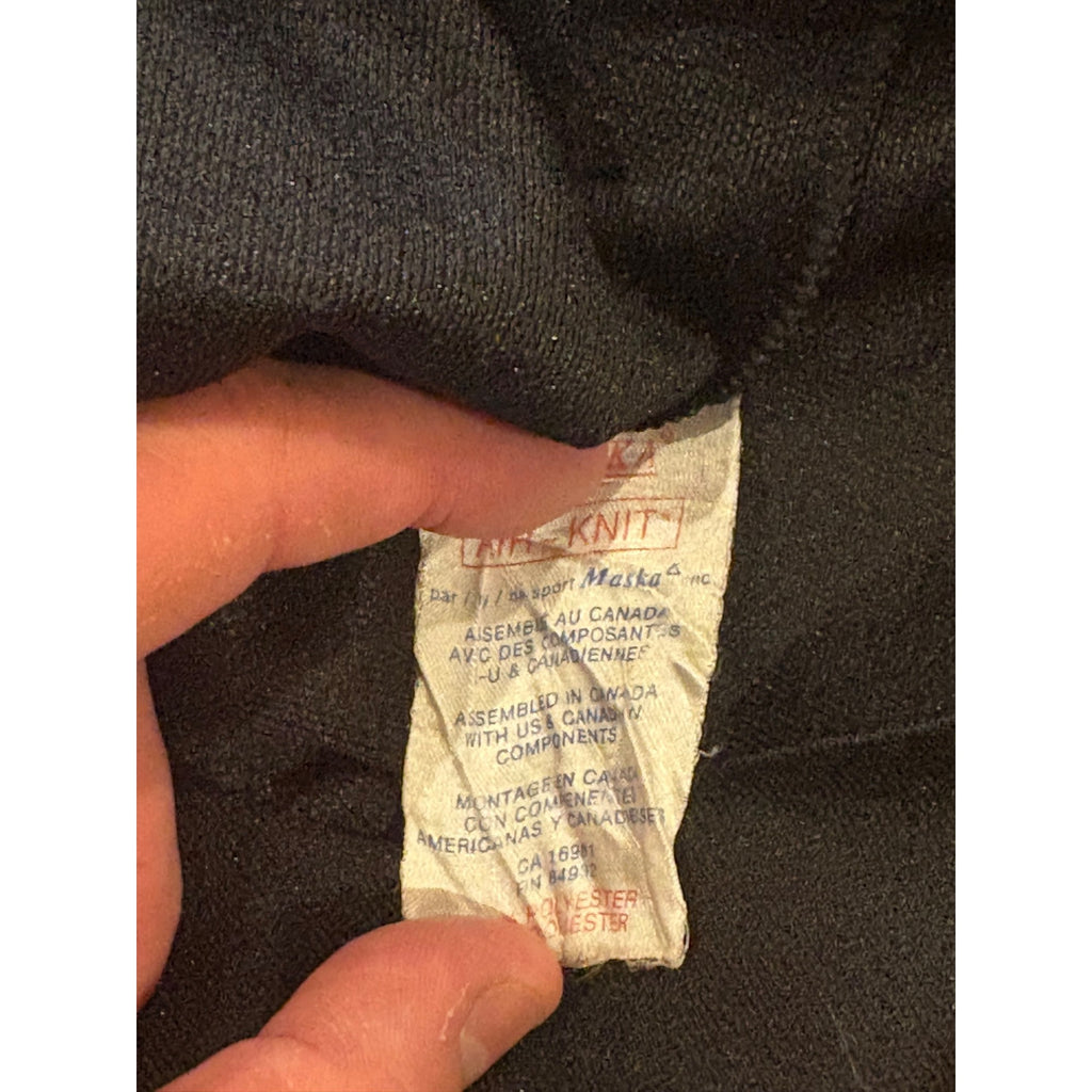 Vintage CCM Pittsburgh Penguins Robo Penguin Hockey Jersey Black Youth L/XL