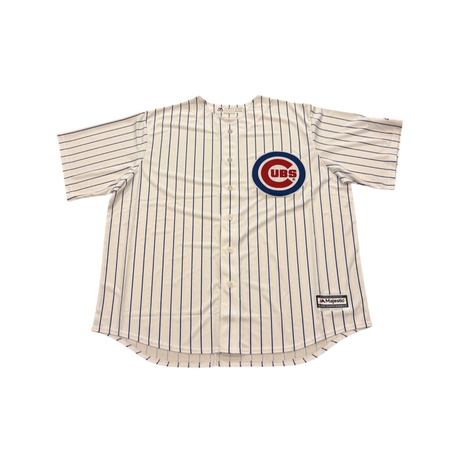 Majestic Chicago Cubs Cool Base MLB Baseball Jersey White Men's Size 2XL NEW