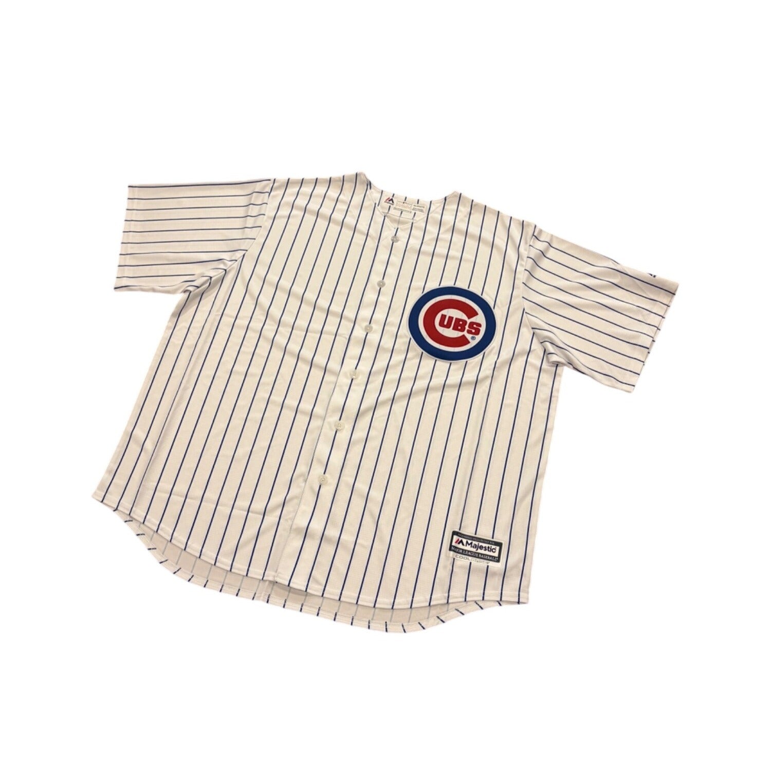 Majestic Chicago Cubs Cool Base MLB Baseball Jersey White Men's Size 2XL NEW