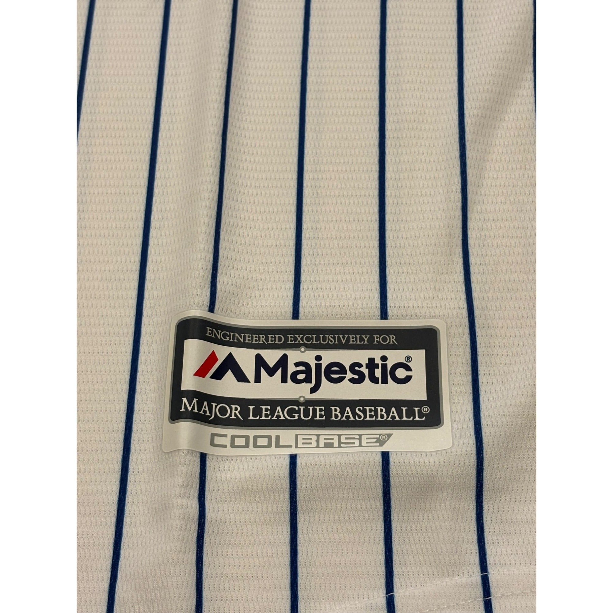 Majestic Chicago Cubs Cool Base MLB Baseball Jersey White Men's Size 2XL NEW