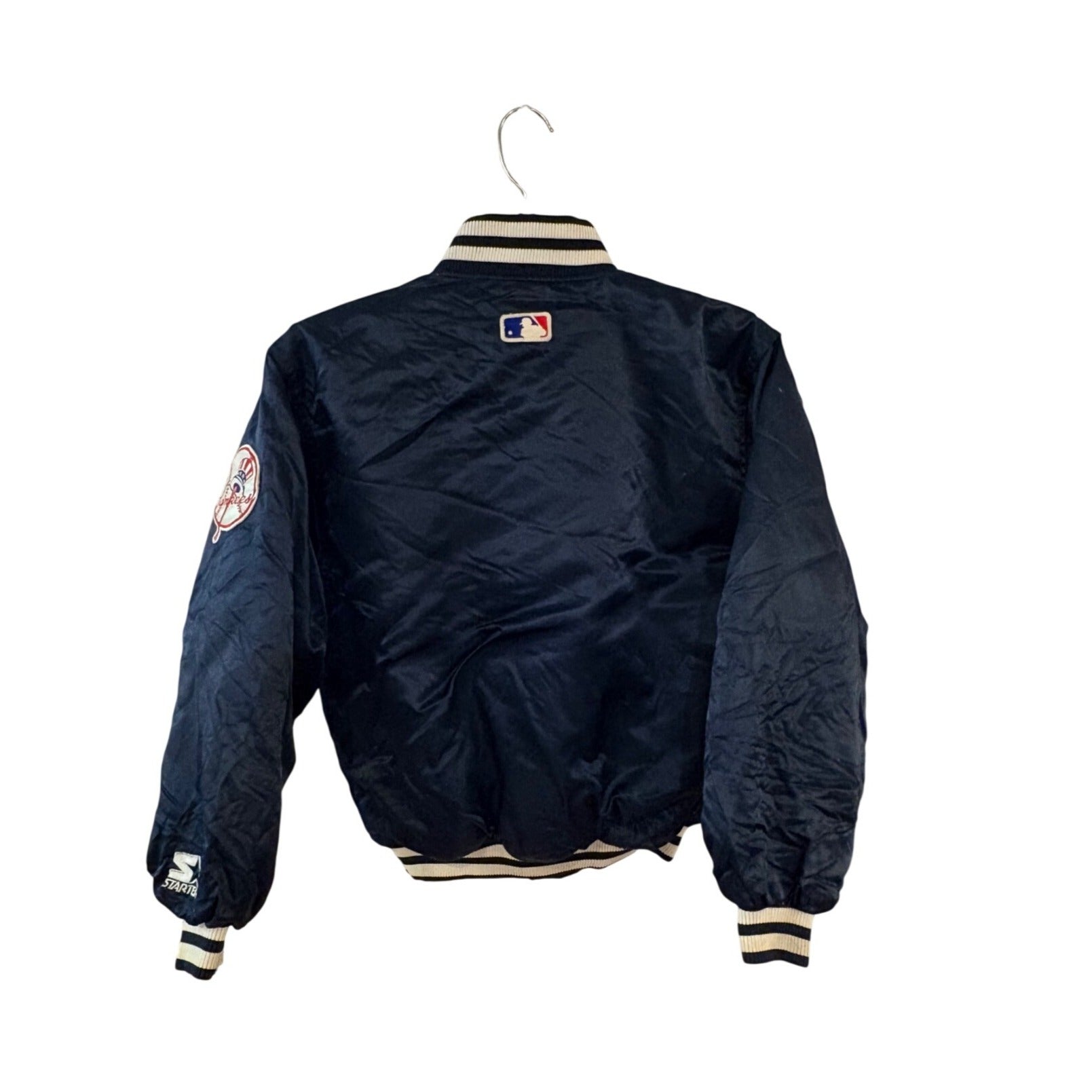 Vintage Starter Diamond Collection New York Yankees Satin Jacket Youth Medium