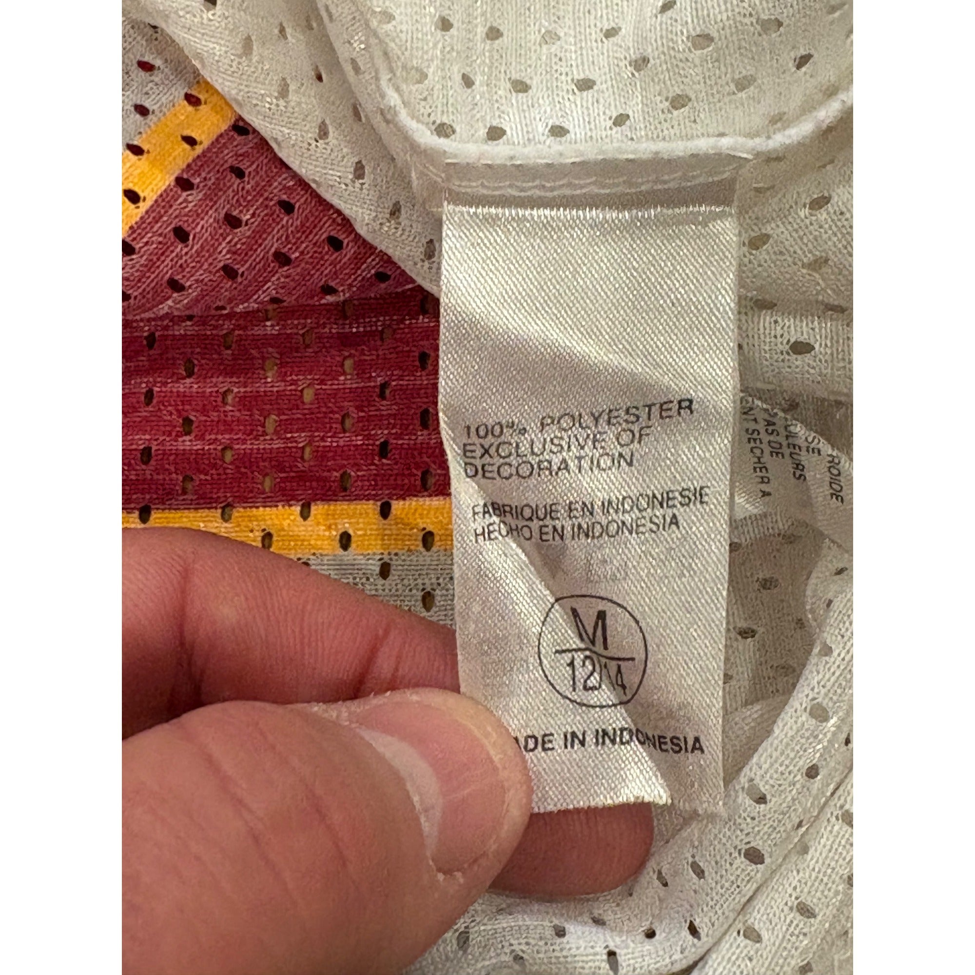 Nike Washington Redskins Commanders Stephen Davis #48 NFL Jersey Youth Medium