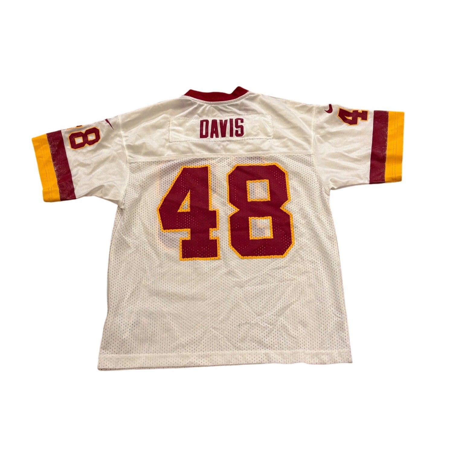 Nike Washington Redskins Commanders Stephen Davis #48 NFL Jersey Youth Medium