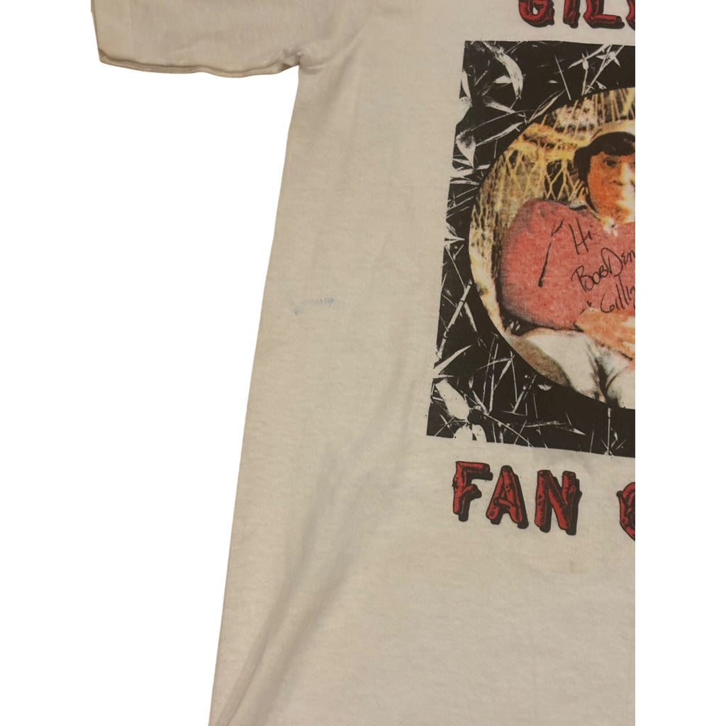 Vintage Bob Denver Original Autograph Signed Rare Gilligan Fan Club T-Shirt