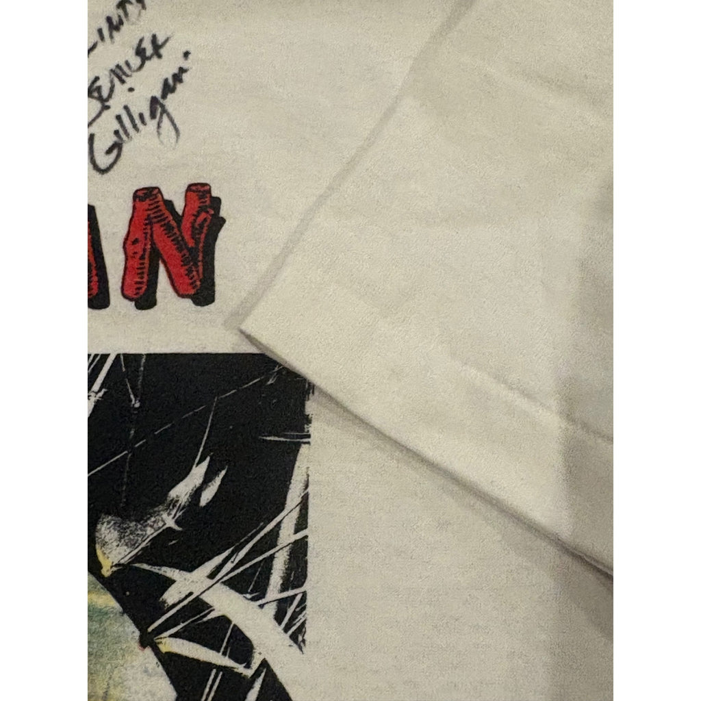 Vintage Bob Denver Original Autograph Signed Rare Gilligan Fan Club T-Shirt