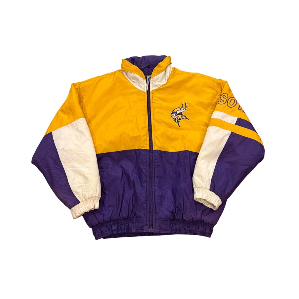 Vintage S1 by Starter Minnesota Vikings NFL Puffer Jacket Men's Medium