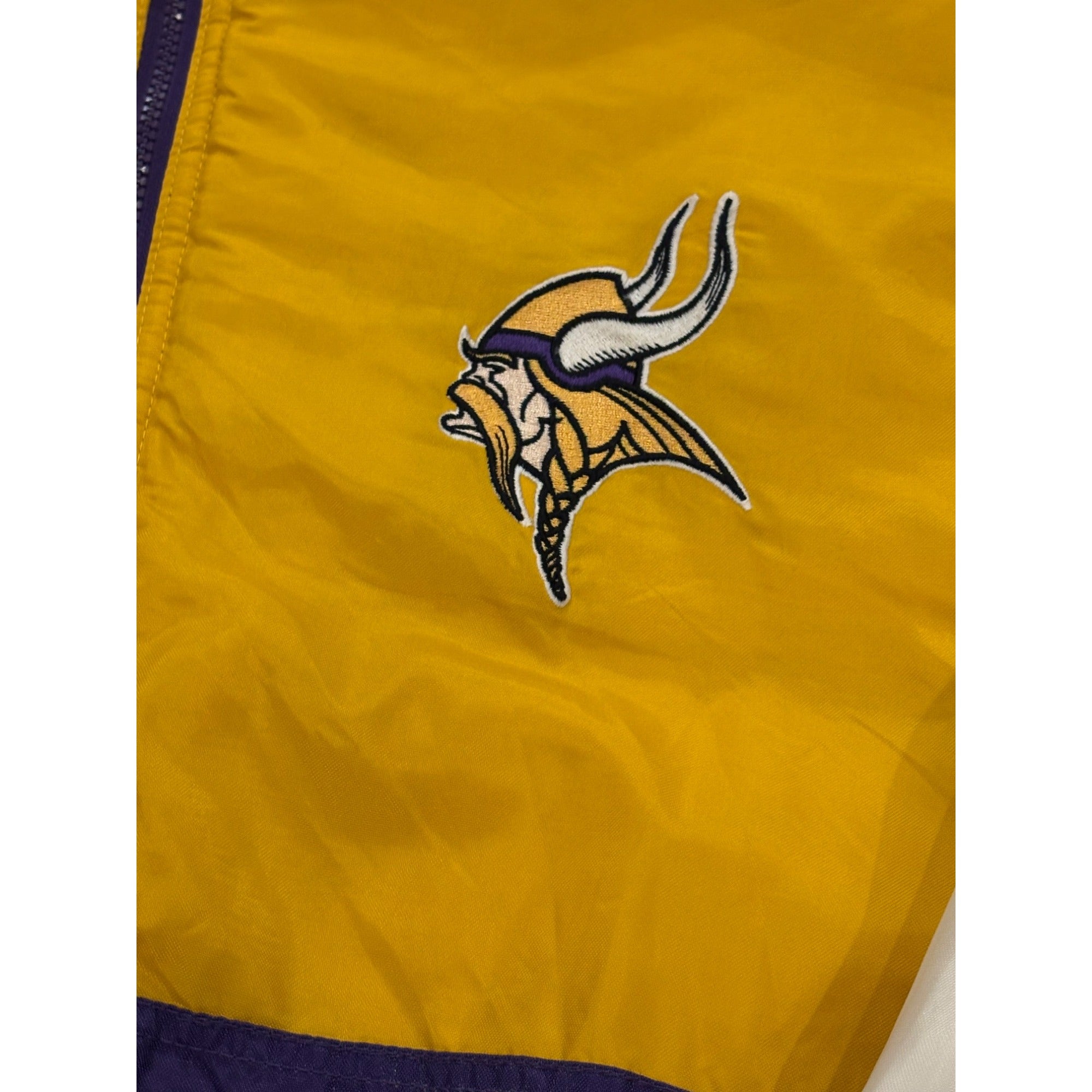 Vintage S1 by Starter Minnesota Vikings NFL Puffer Jacket Men's Medium