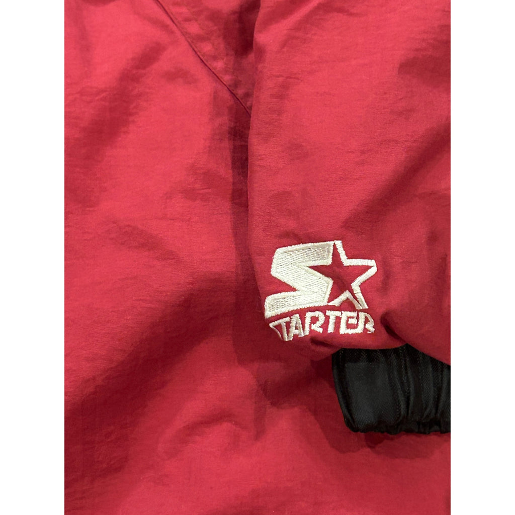 Vintage 1990's Starter San Francisco 49ers Pullover Puffer Jacket Men's Medium