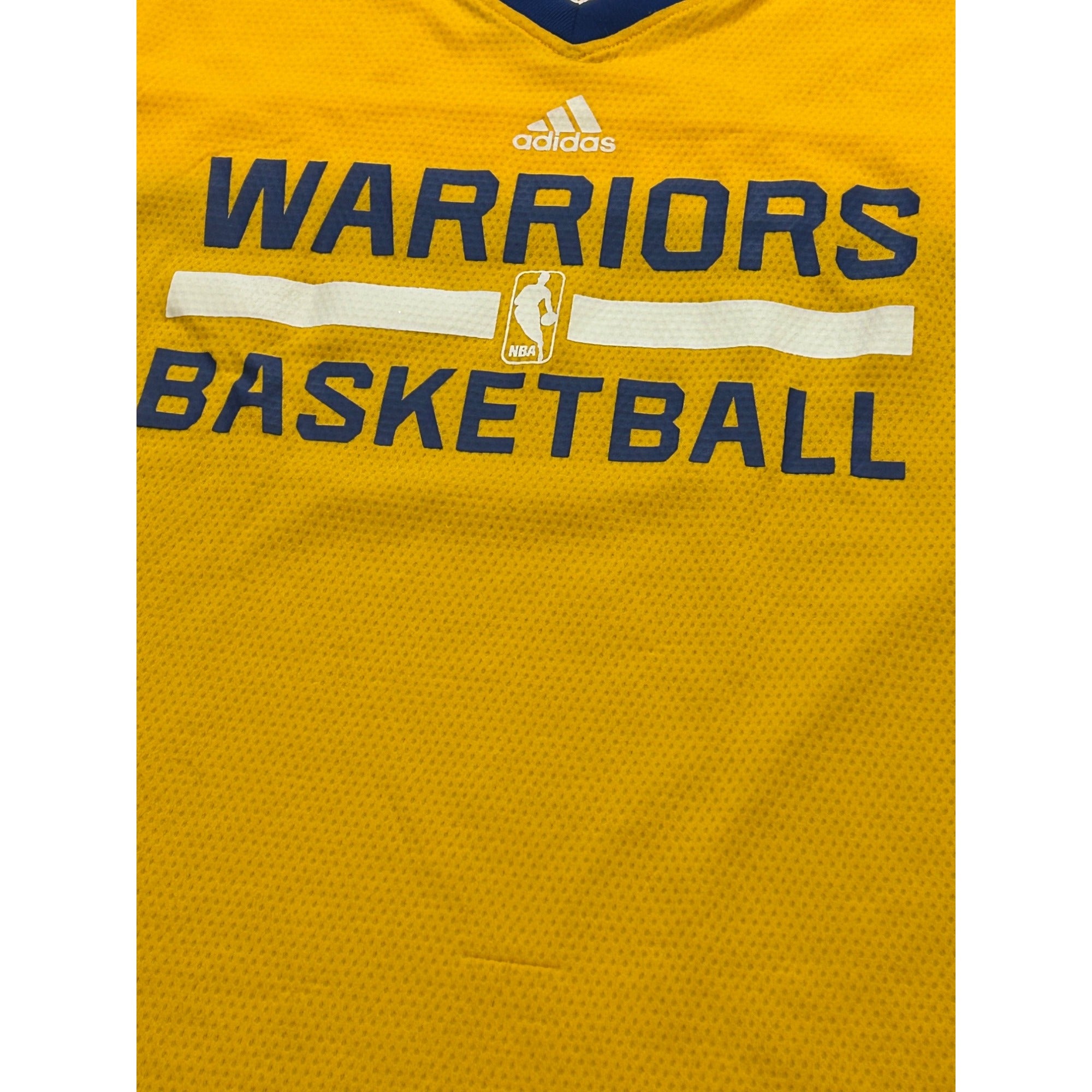 Adidas Golden State Warriors Basketball NBA Reversible Practice Jersey Medium