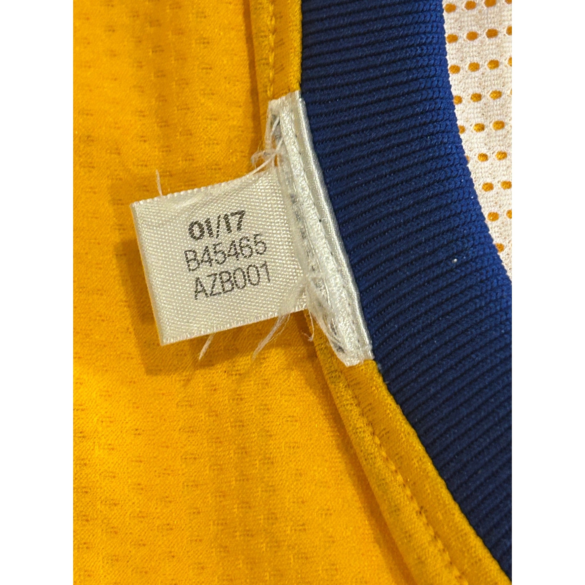 Adidas Golden State Warriors Basketball NBA Reversible Practice Jersey Medium