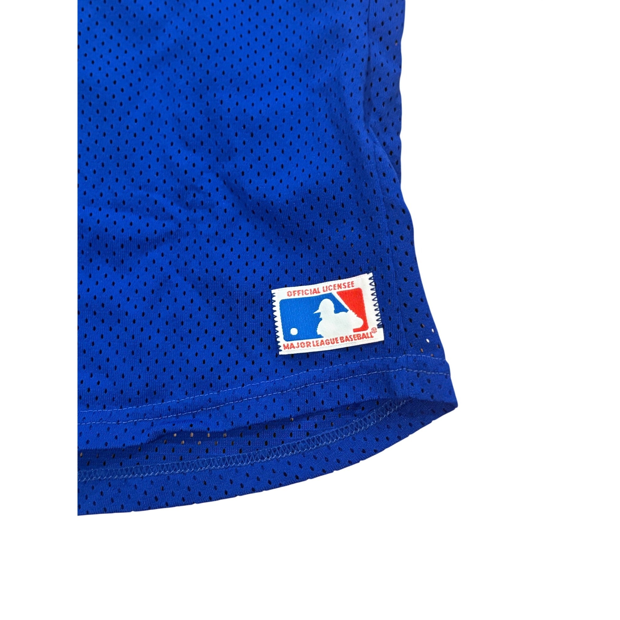 Vintage 80s Sand-Knit New York Mets MLB Pullover Baseball Jersey Men's Large