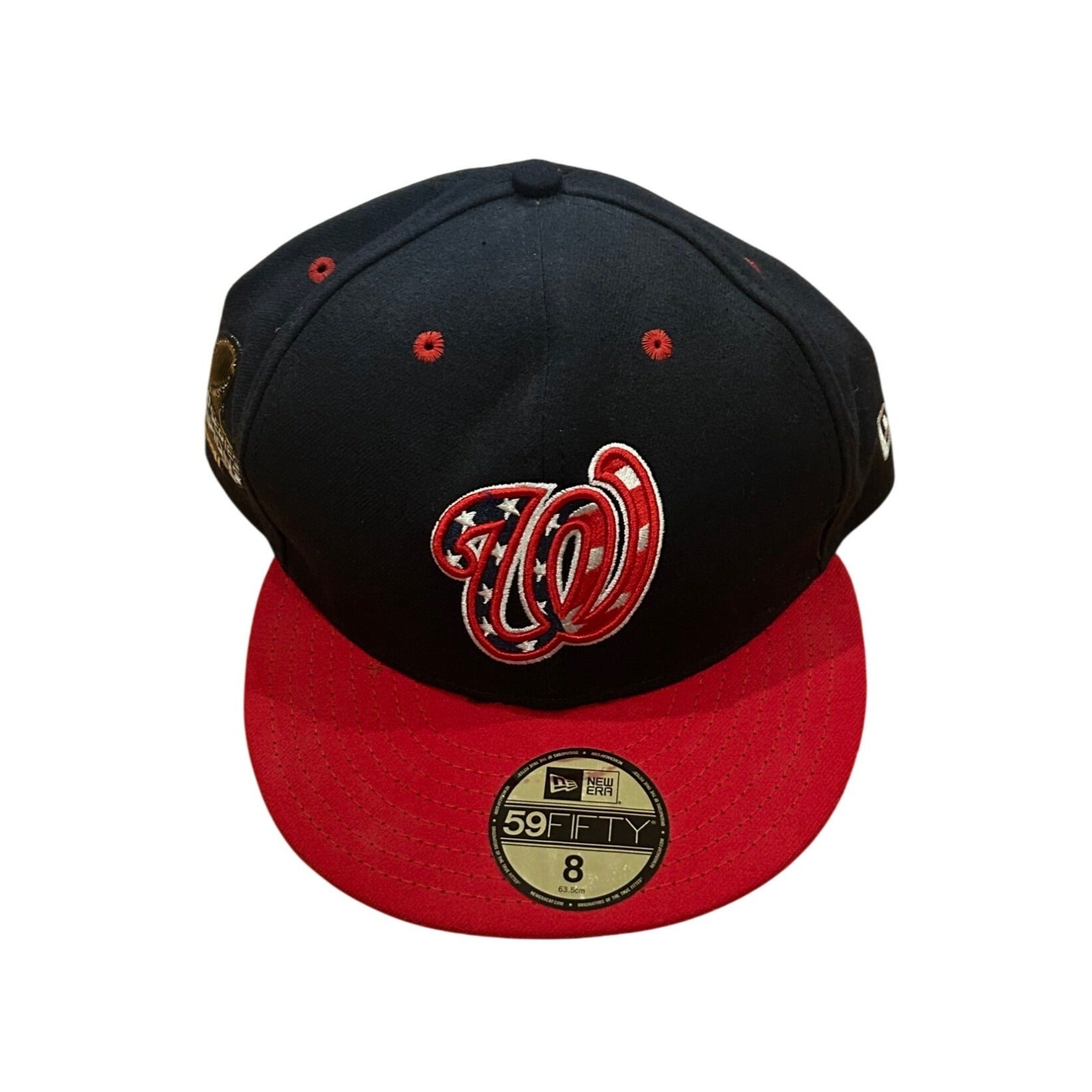 New Era Washington Nationals Authentic On-Field Baseball Cap Hat Men's Size 8