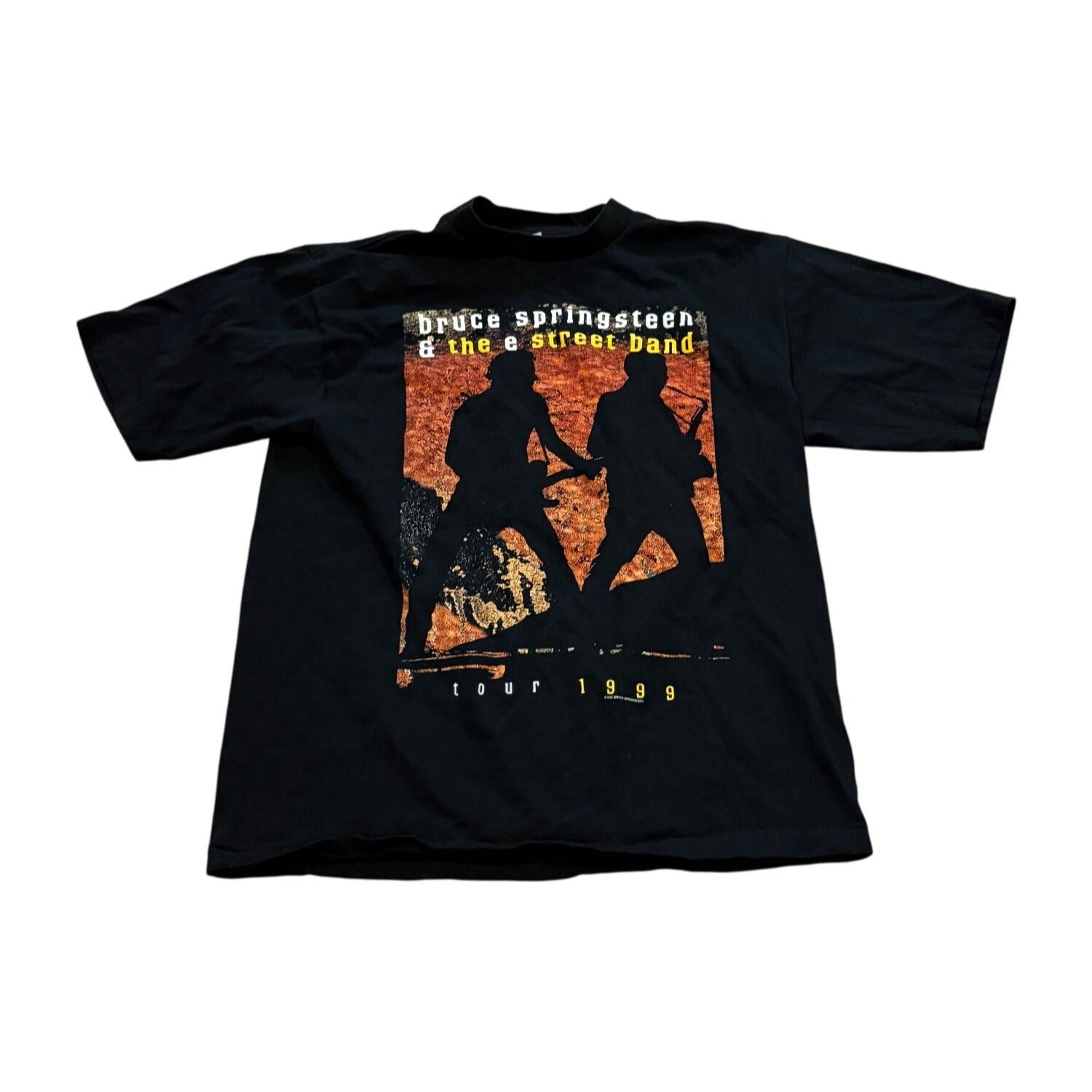 Vintage 1999 Bruce Springsteen & The E Street Band Tour T-Shirt Men's Large