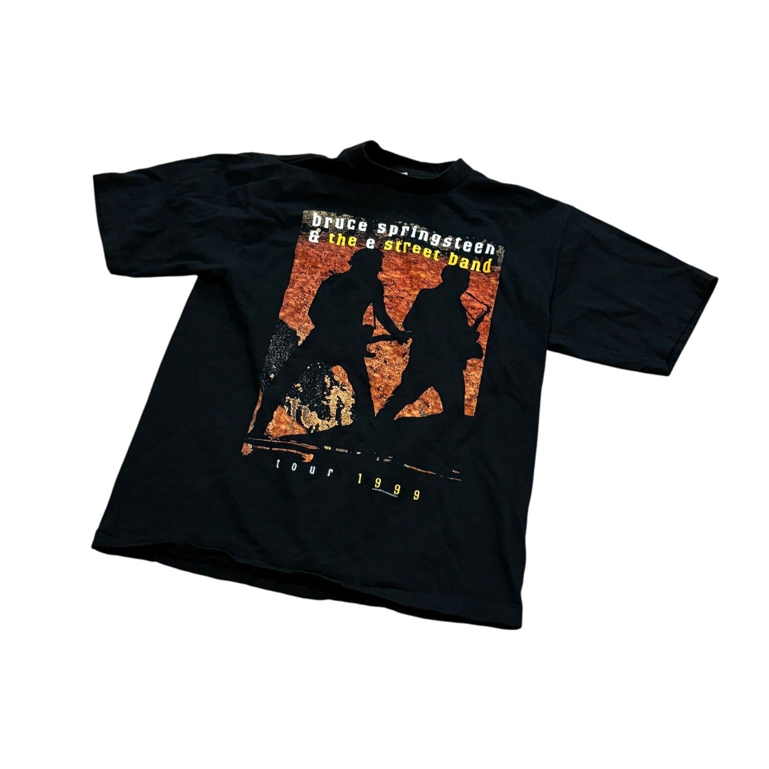 Vintage 1999 Bruce Springsteen & The E Street Band Tour T-Shirt Men's Large
