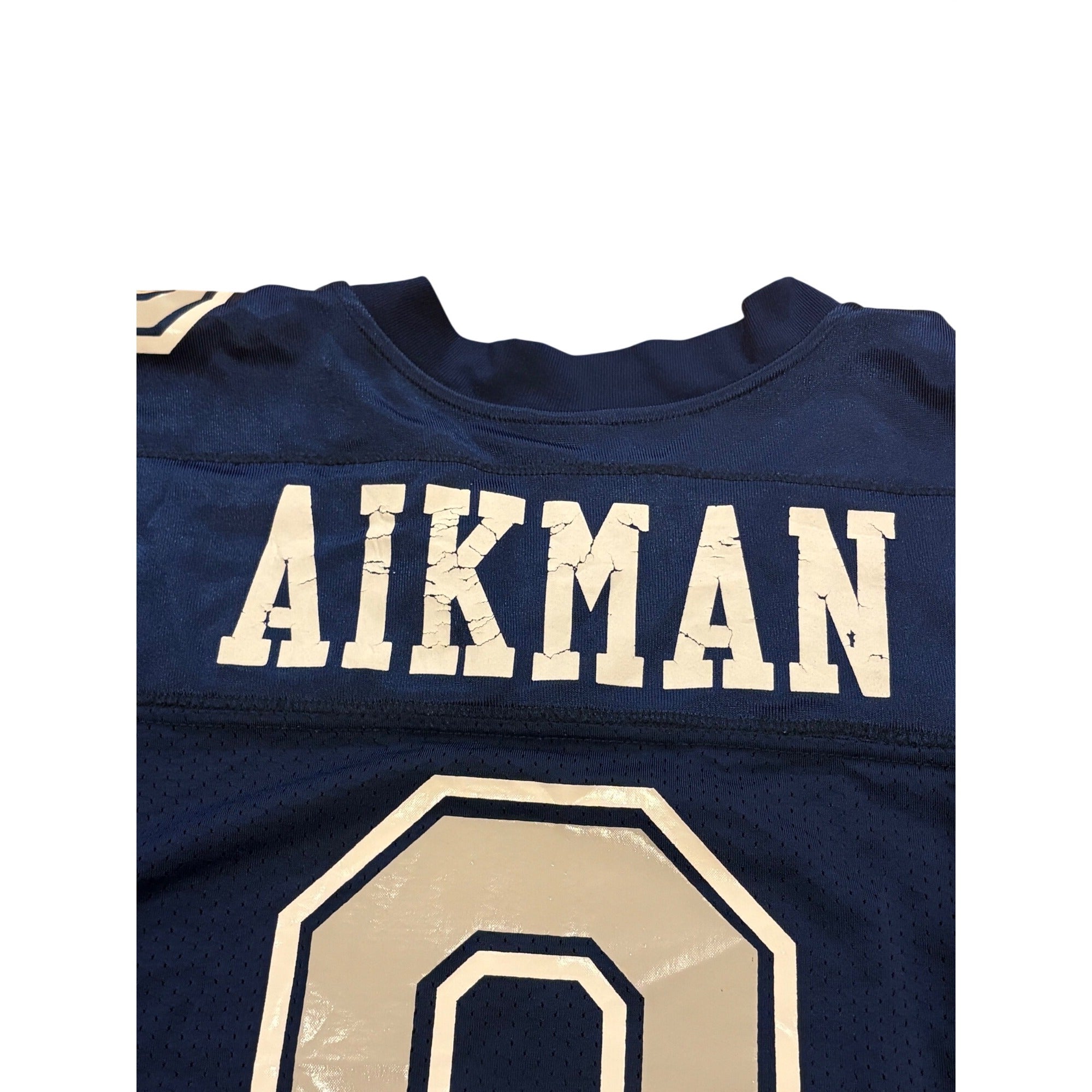 1992 Russell Athletic Dallas Cowboys Troy Aikman #8 Authentic NFL Jersey Mens 48