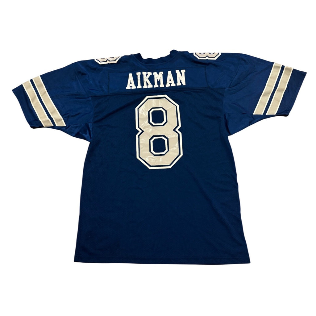 1992 Russell Athletic Dallas Cowboys Troy Aikman #8 Authentic NFL Jersey Mens 48