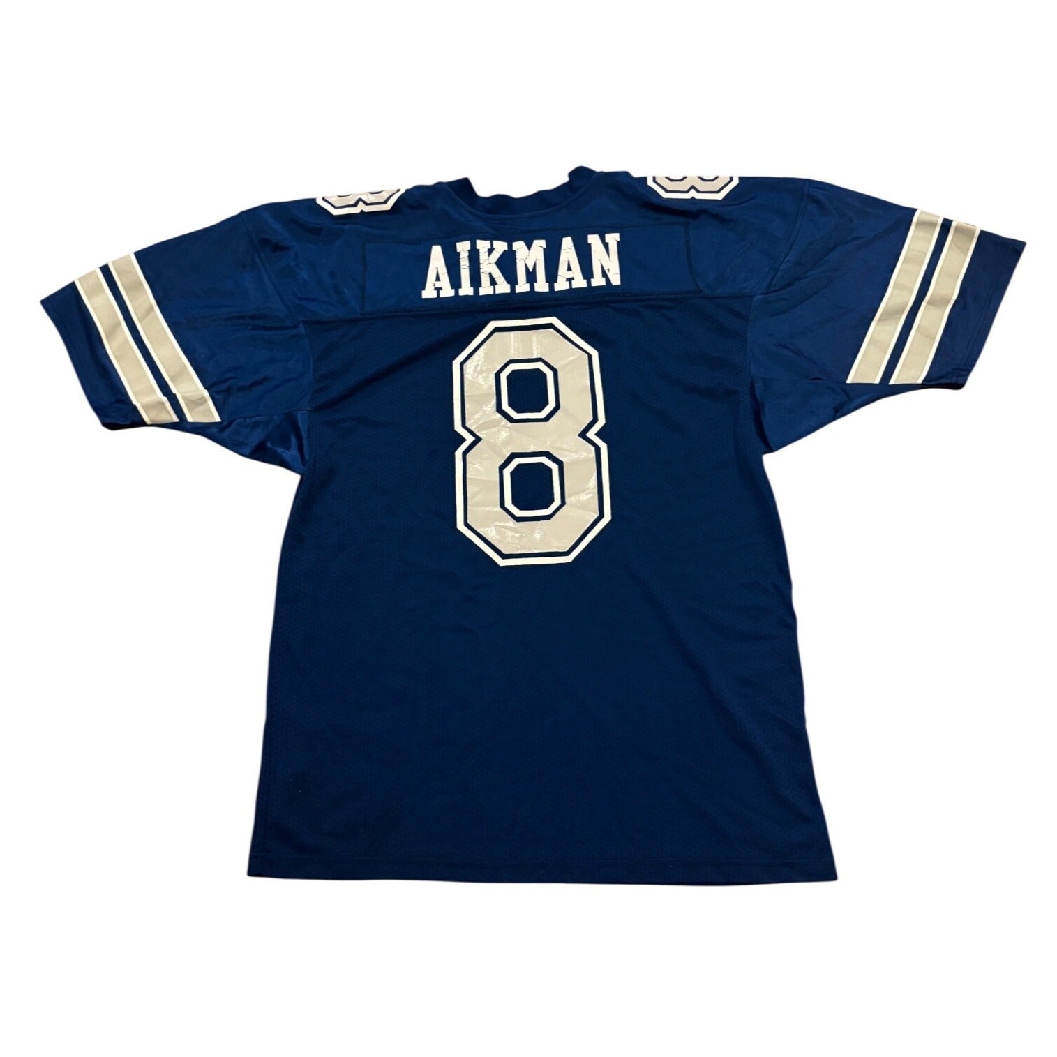 1992 Russell Athletic Dallas Cowboys Troy Aikman #8 Authentic NFL Jersey Mens 48