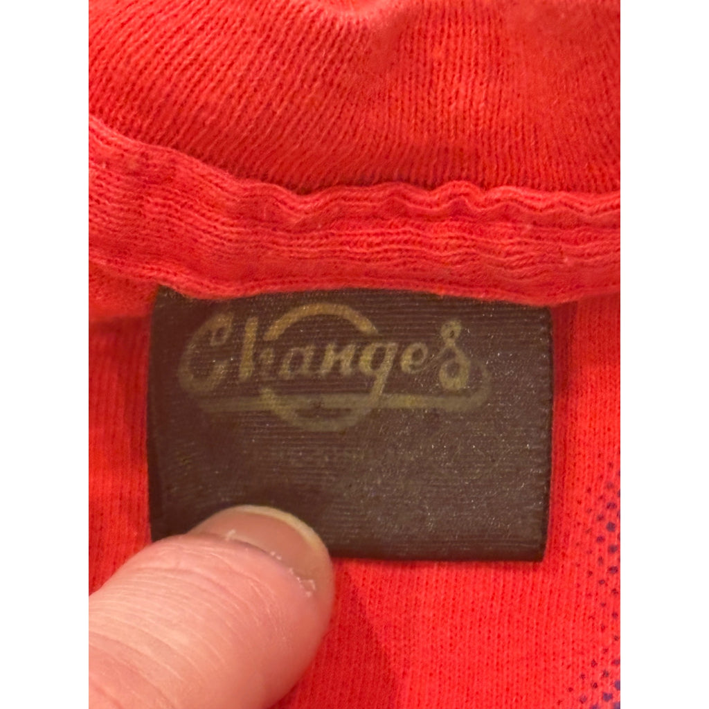 Vintage 2001 Changes Spiderman 3D Print Single Stitch T-Shirt Red Men's Large