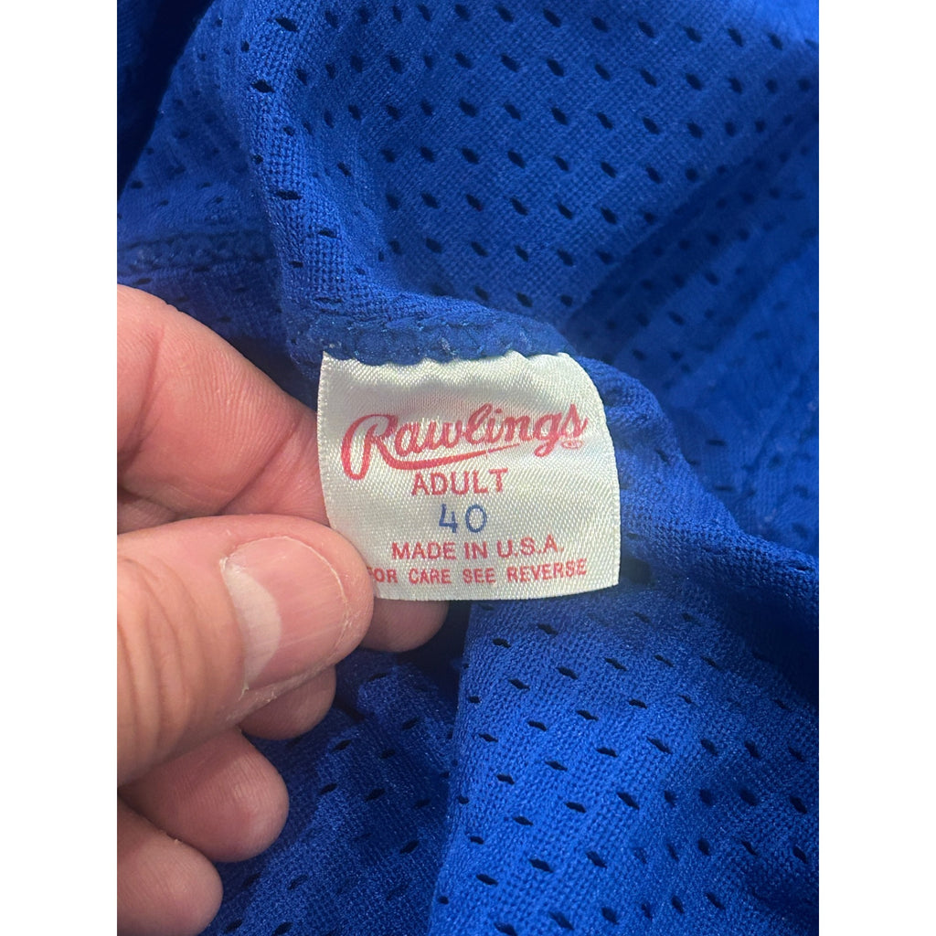 Vintage 1983 New York Mets Rawlings MLB Alternate Jersey Men's 40 w/Vintage Hat