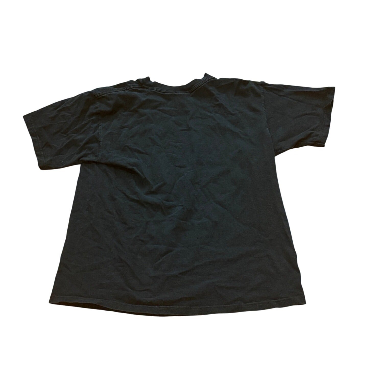 Vintage Liquid Blue New England Patriots NFL AOP Graphic Print T-Shirt Medium