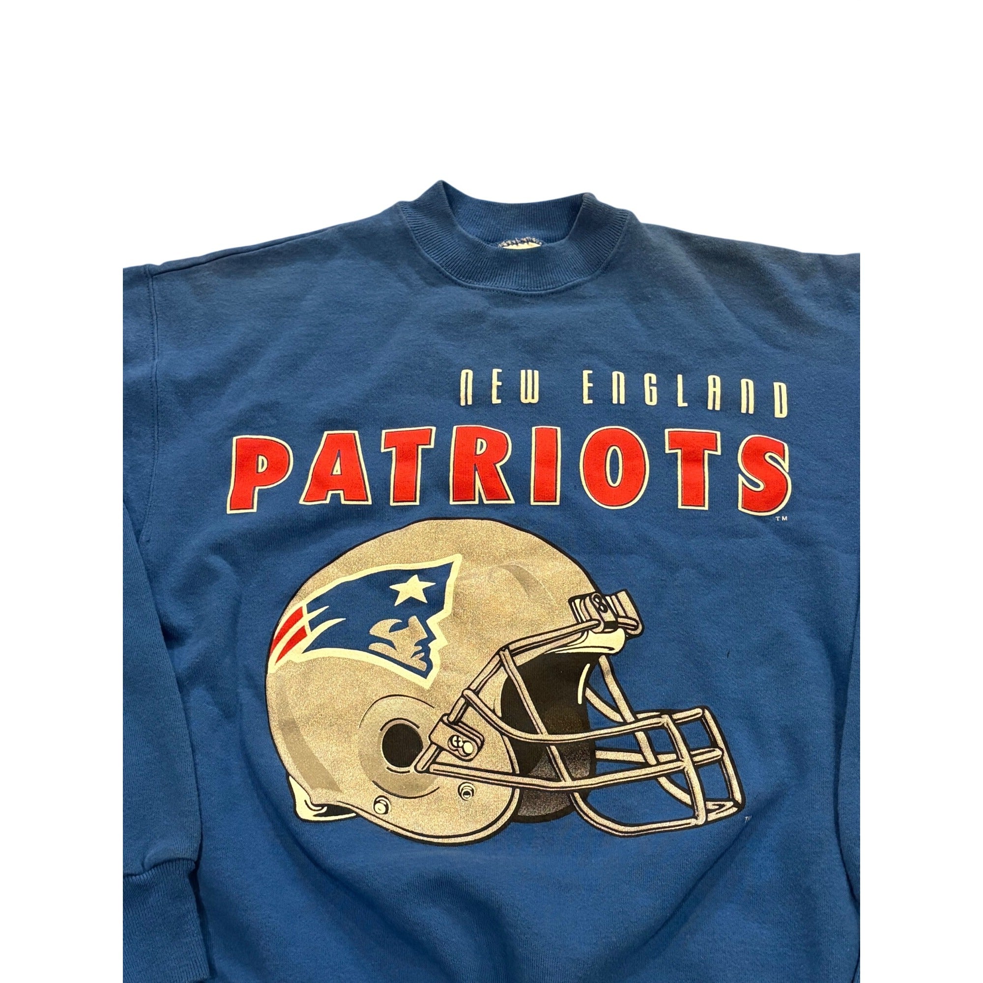 Vintage 1993 Hanes New England Patriots NFL Crewneck Sweatshirt Men's Large
