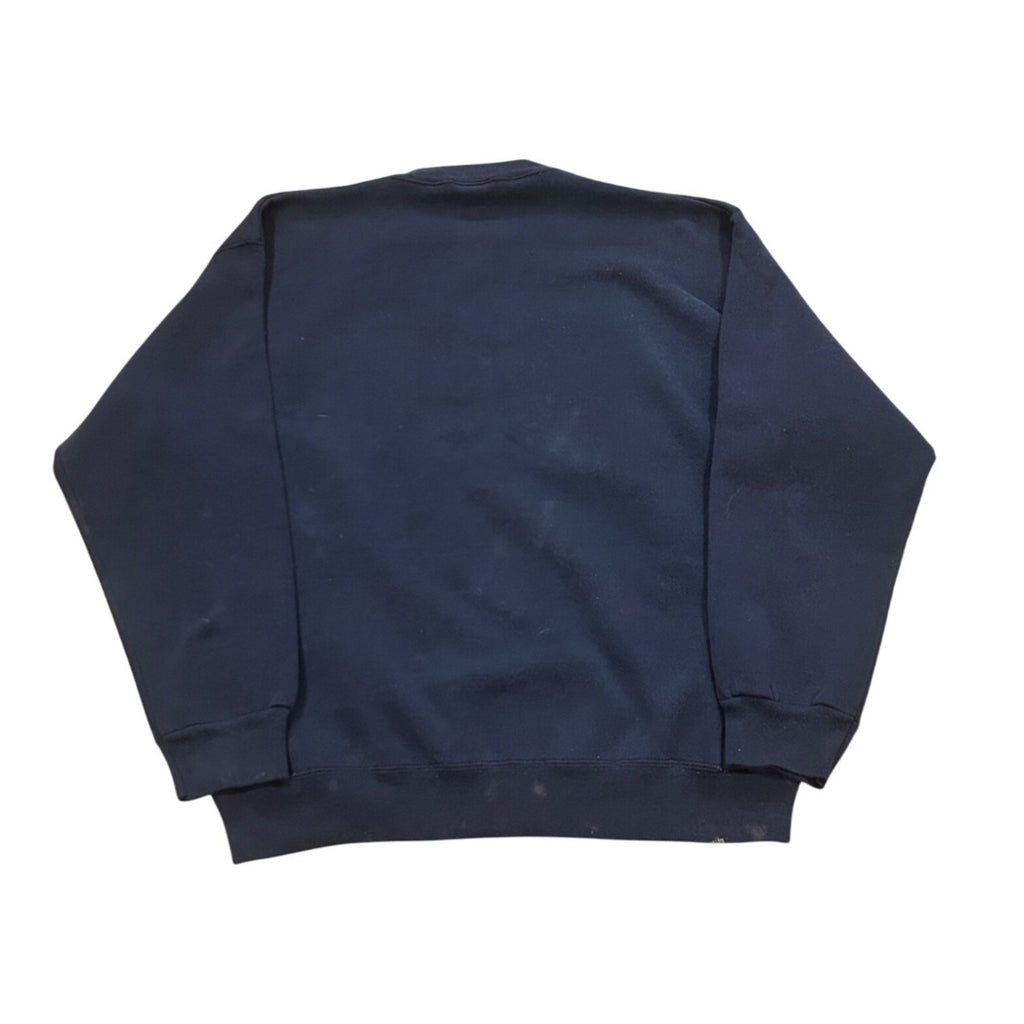 Vintage 1990's Notre Dame Fightin' Irish Blue Crewneck Sweatshirt Men's Large