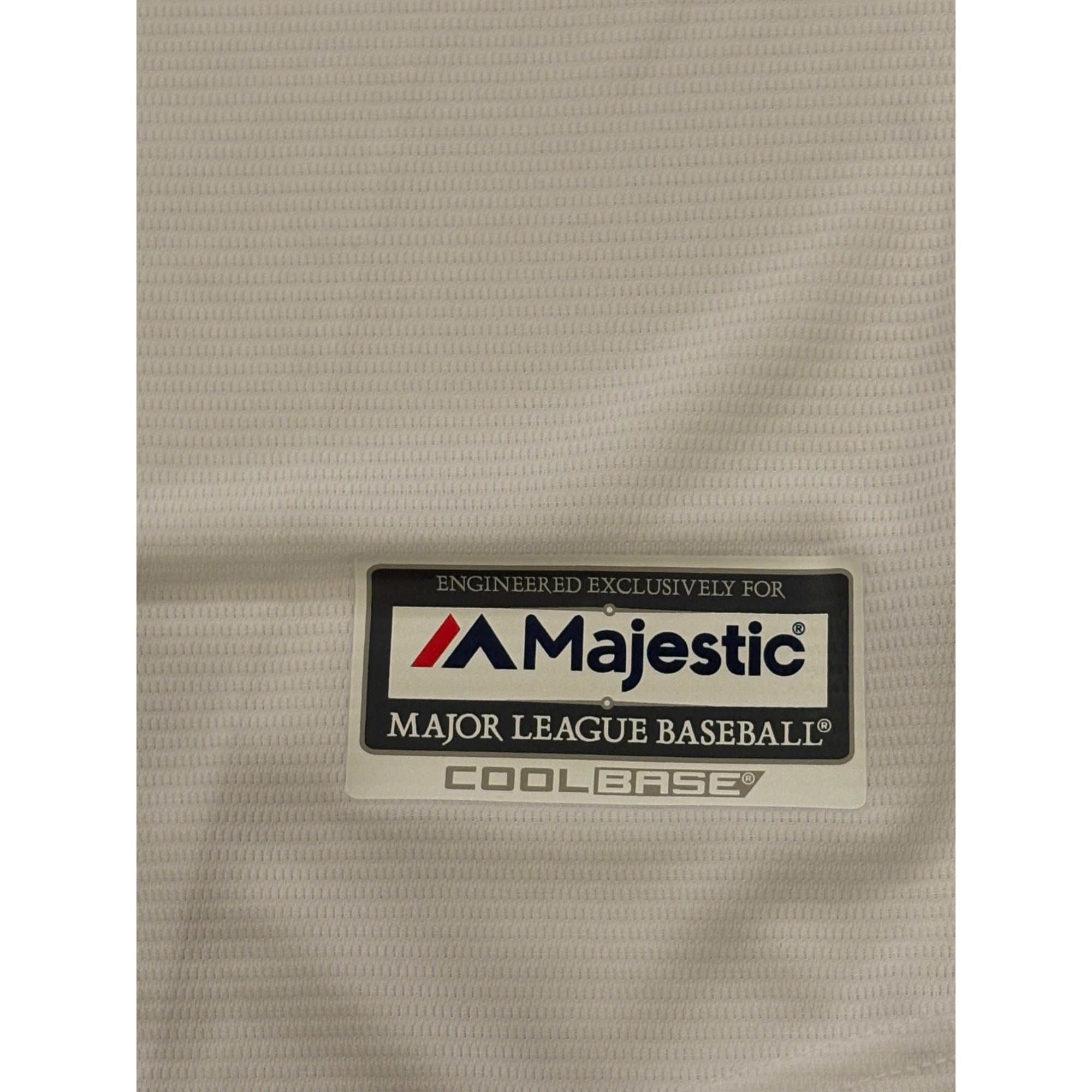 Majestic Milwaukee Brewers Cool Base MLB Baseball Jersey White Men's 2XL NEW