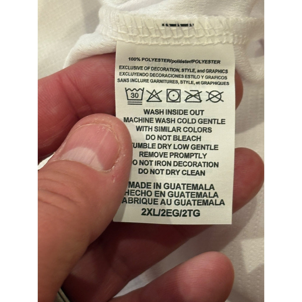 Majestic Milwaukee Brewers Cool Base MLB Baseball Jersey White Men's 2XL NEW