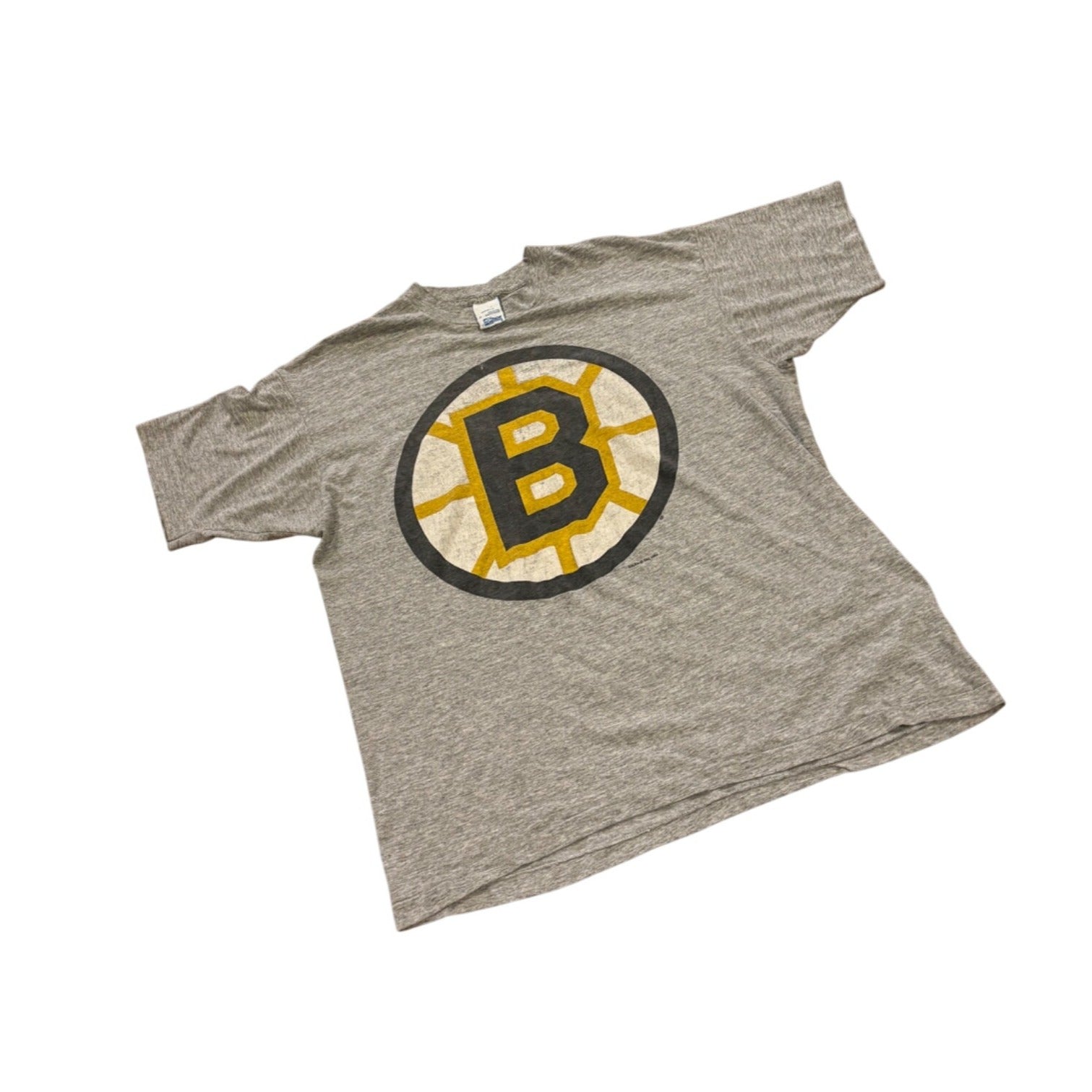 Vintage 1994 Salem Sportswear Boston Bruins Big Logo Single Stitch T-Shirt XL