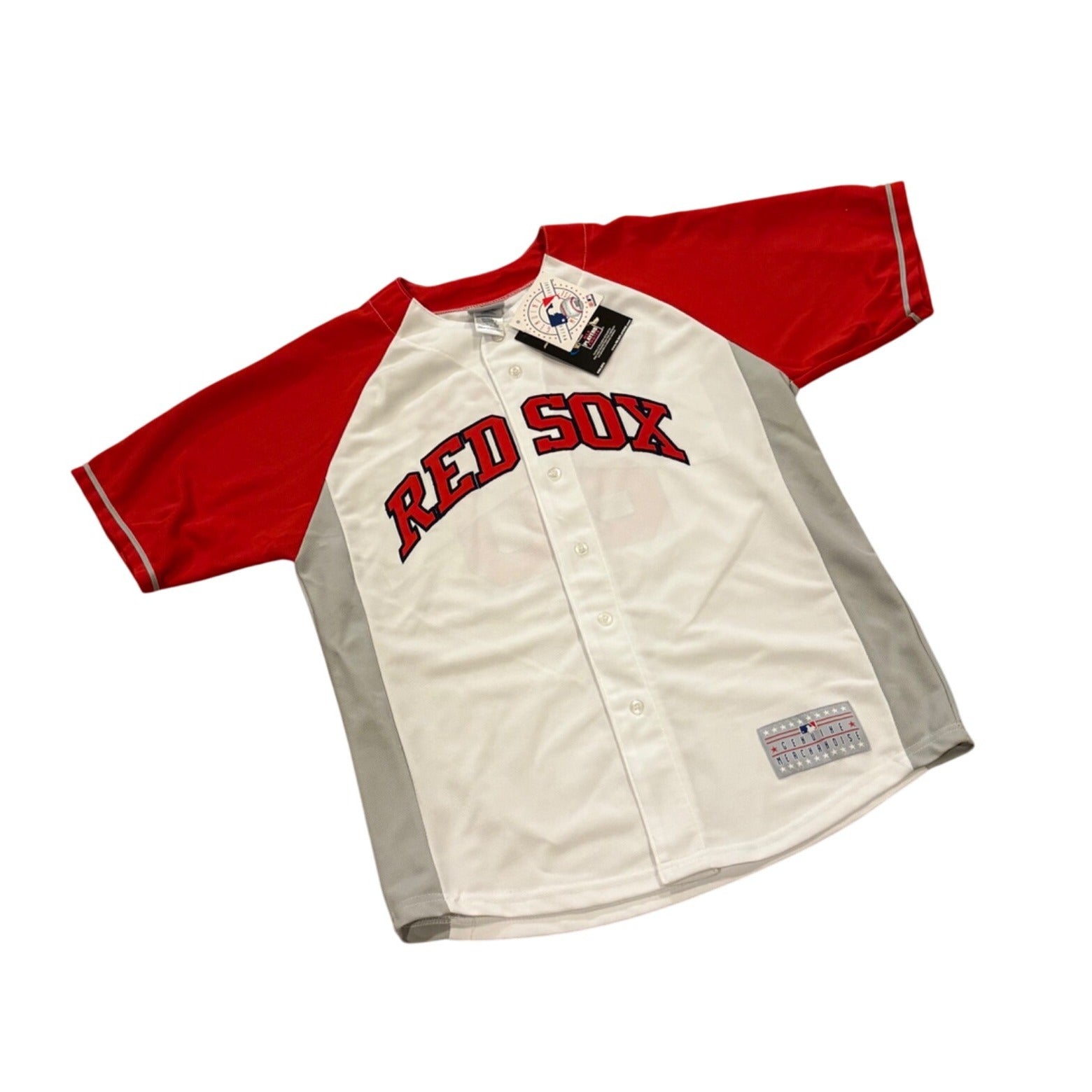 Boston Red Sox Kevin Youkilis #20 MLB Genuine Merchandise Jersey Youth 18/20 NWT