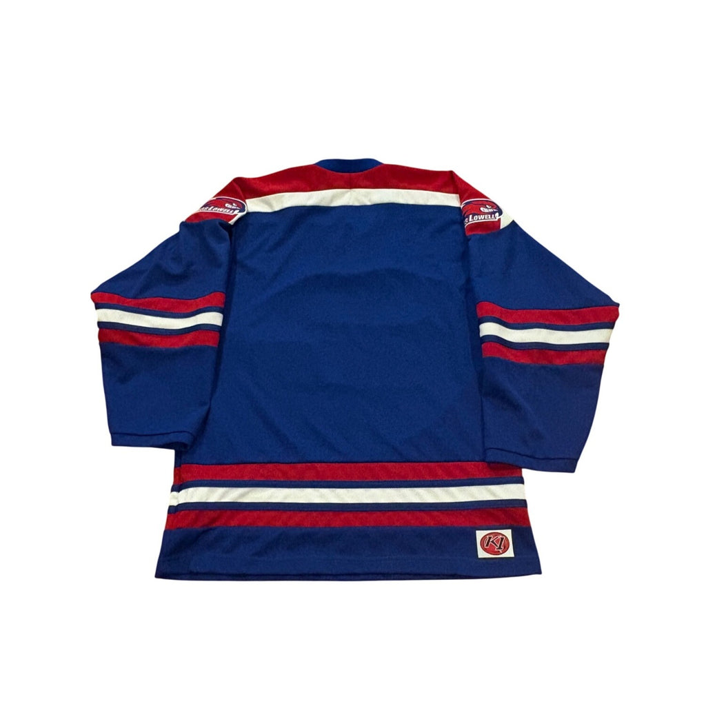 K1 Sportswear UMass Lowell River Hawks NCAA Hockey Jersey Blue Men's Medium