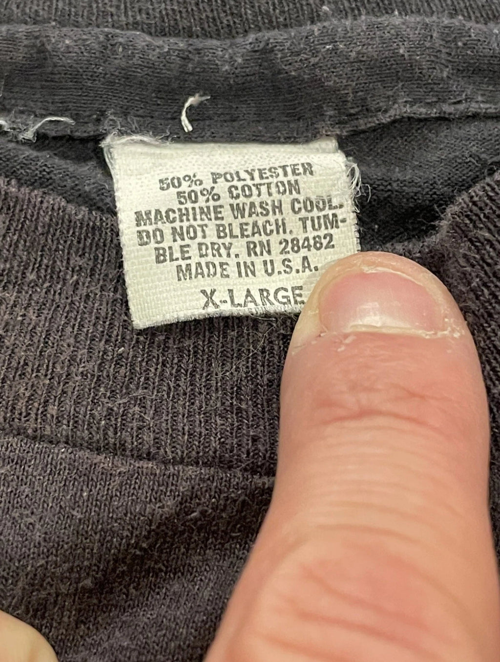 Vintage 1989 Michael Monroe Not Fakin’ It Album Music Single Stitch T-Shirt XL