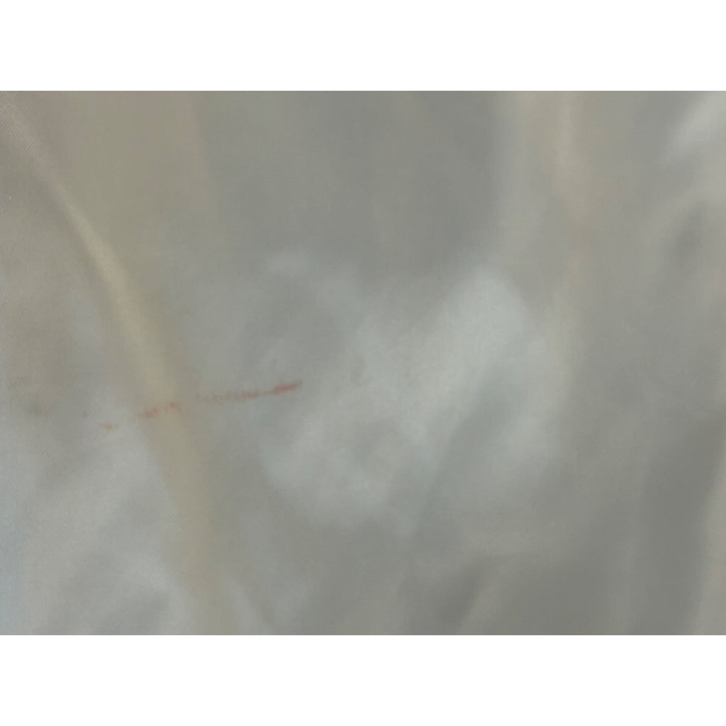 Vintage 1990’s After Shock Liquor White Satin Bomber Jacket West Ark Men’s XL