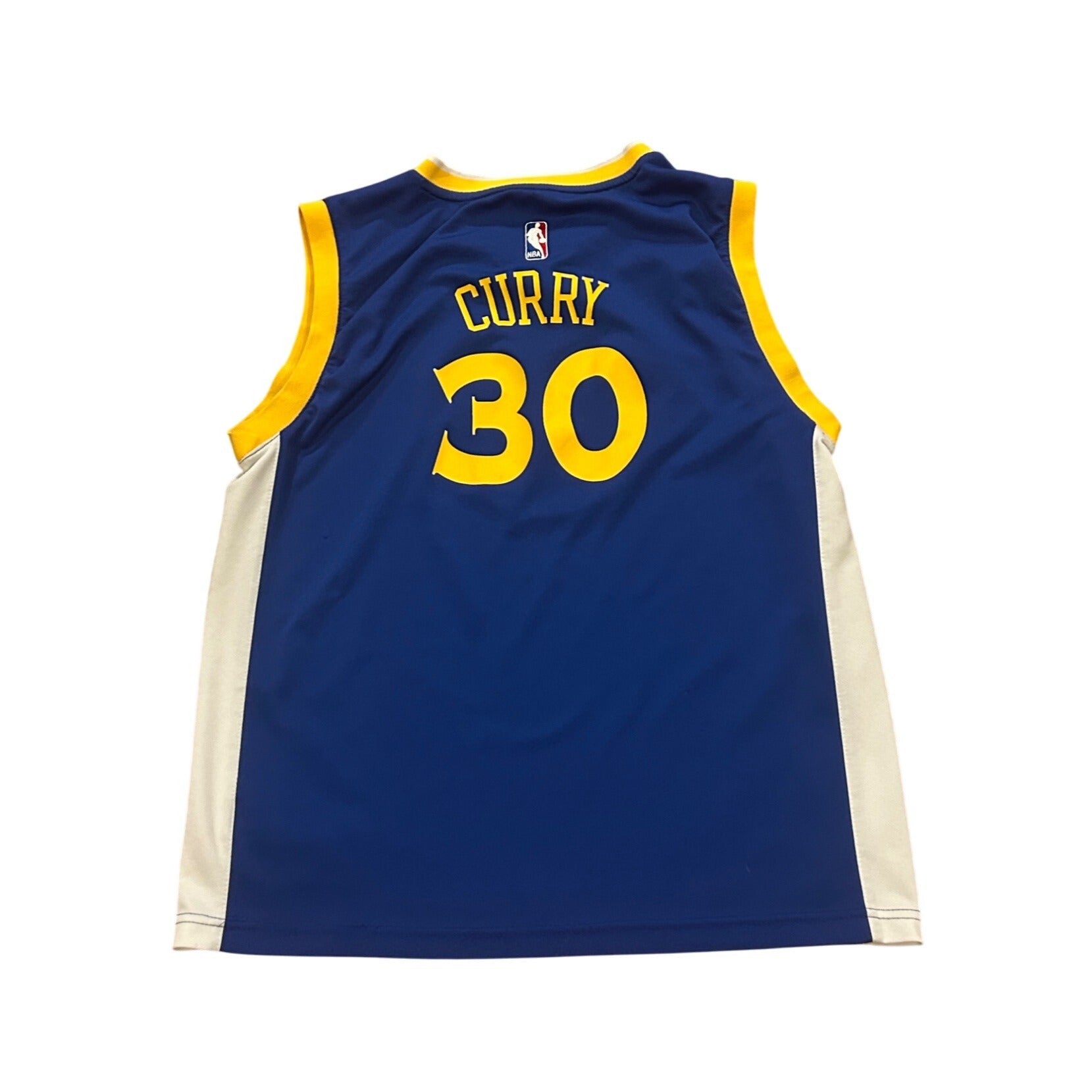 Adidas Golden State Warriors Stephen Curry #30 Blue NBA Jersey Youth XL